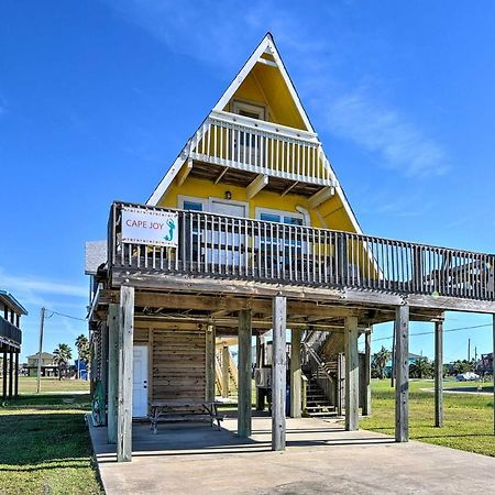 A-Frame Home With Deck - 2 Blocks To Surfside Beach! Экстерьер фото